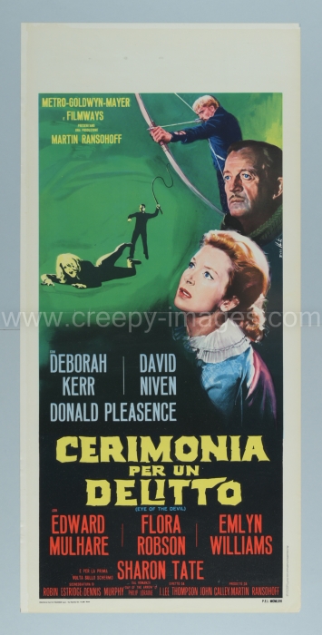 Die Schwarze 13 / Eye of the Devil – Italienisches Locandina